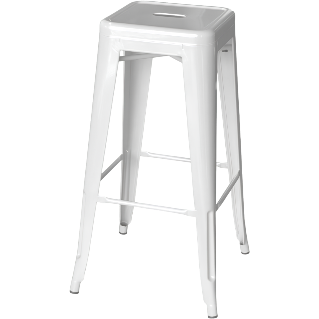 White Tolix Stool