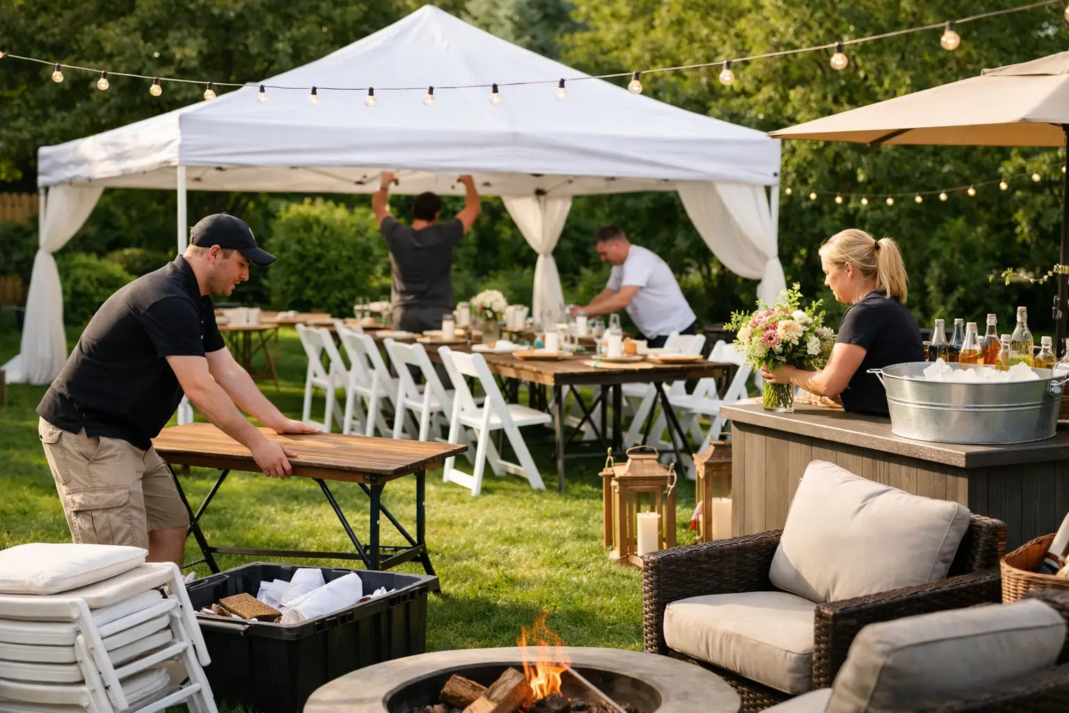 Backyard Party Setup Service That Runs Smoothly