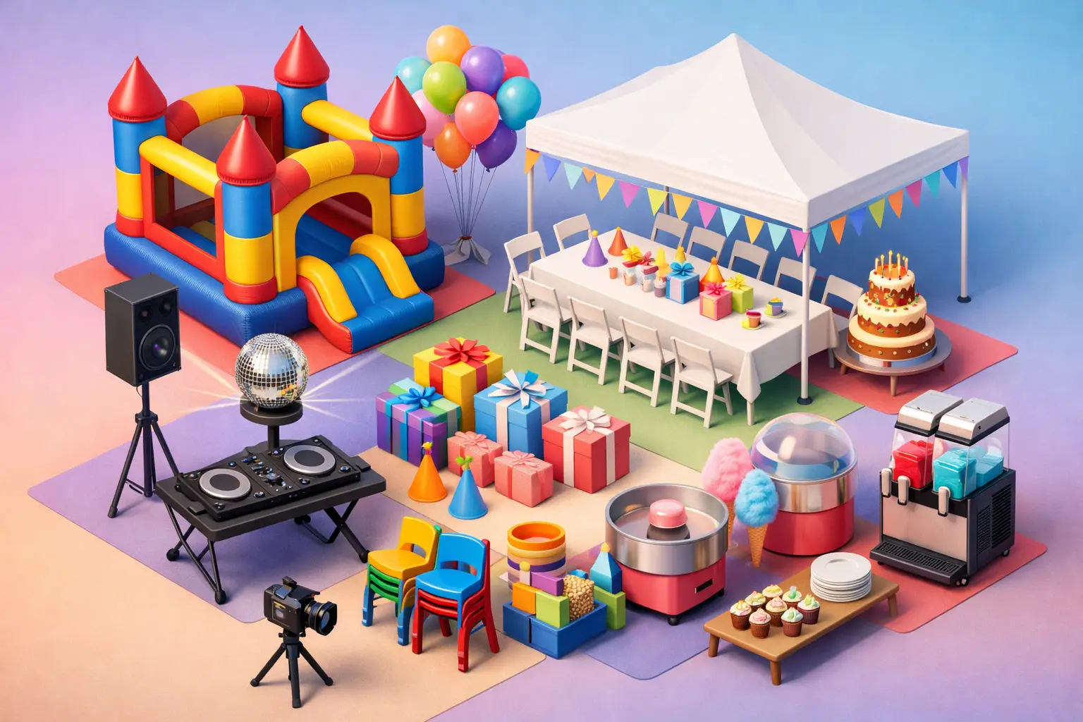 Birthday Party Equipment Hire Made Effortless