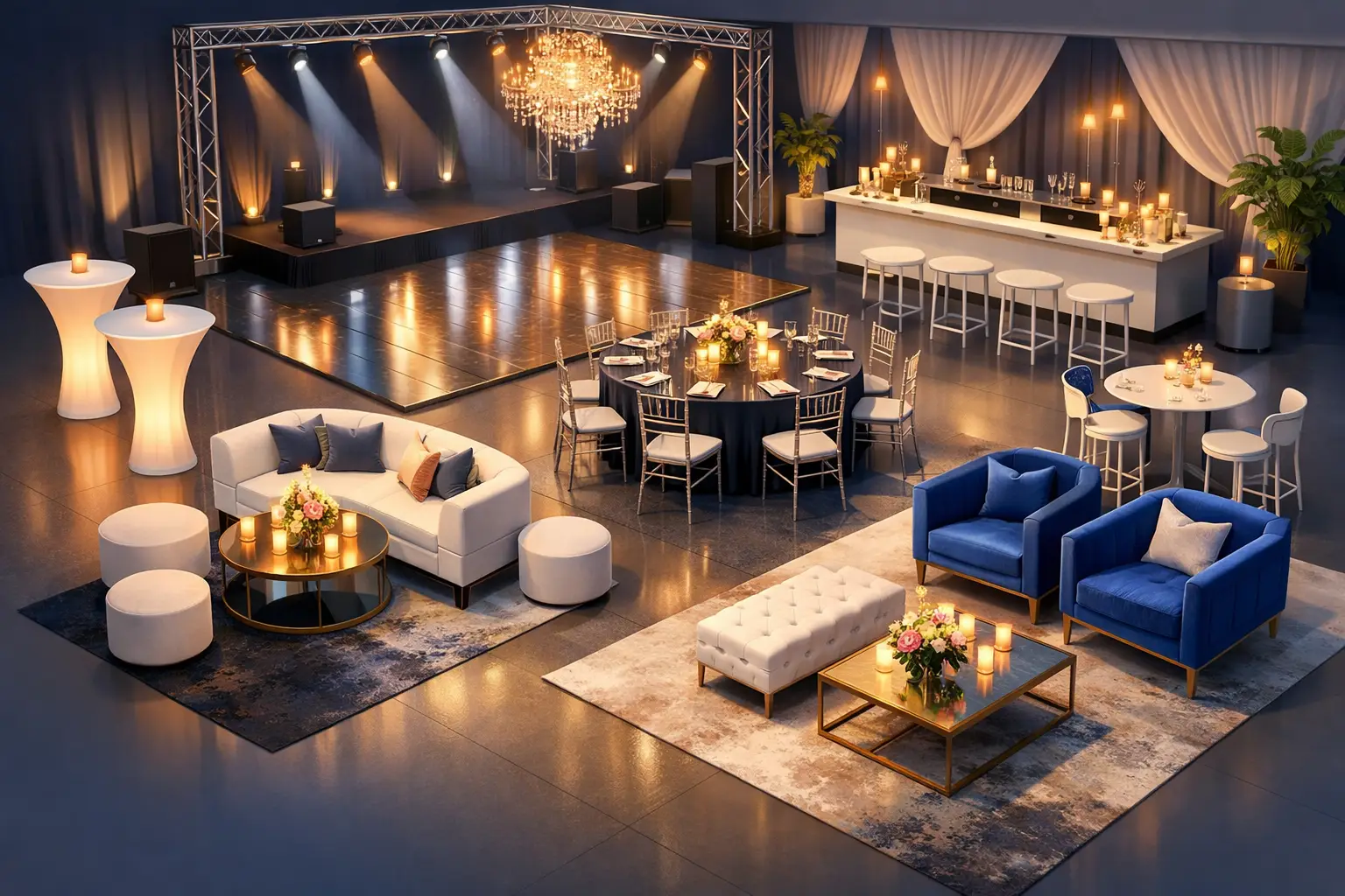 Corporate Gala Furniture Hire That Delivers