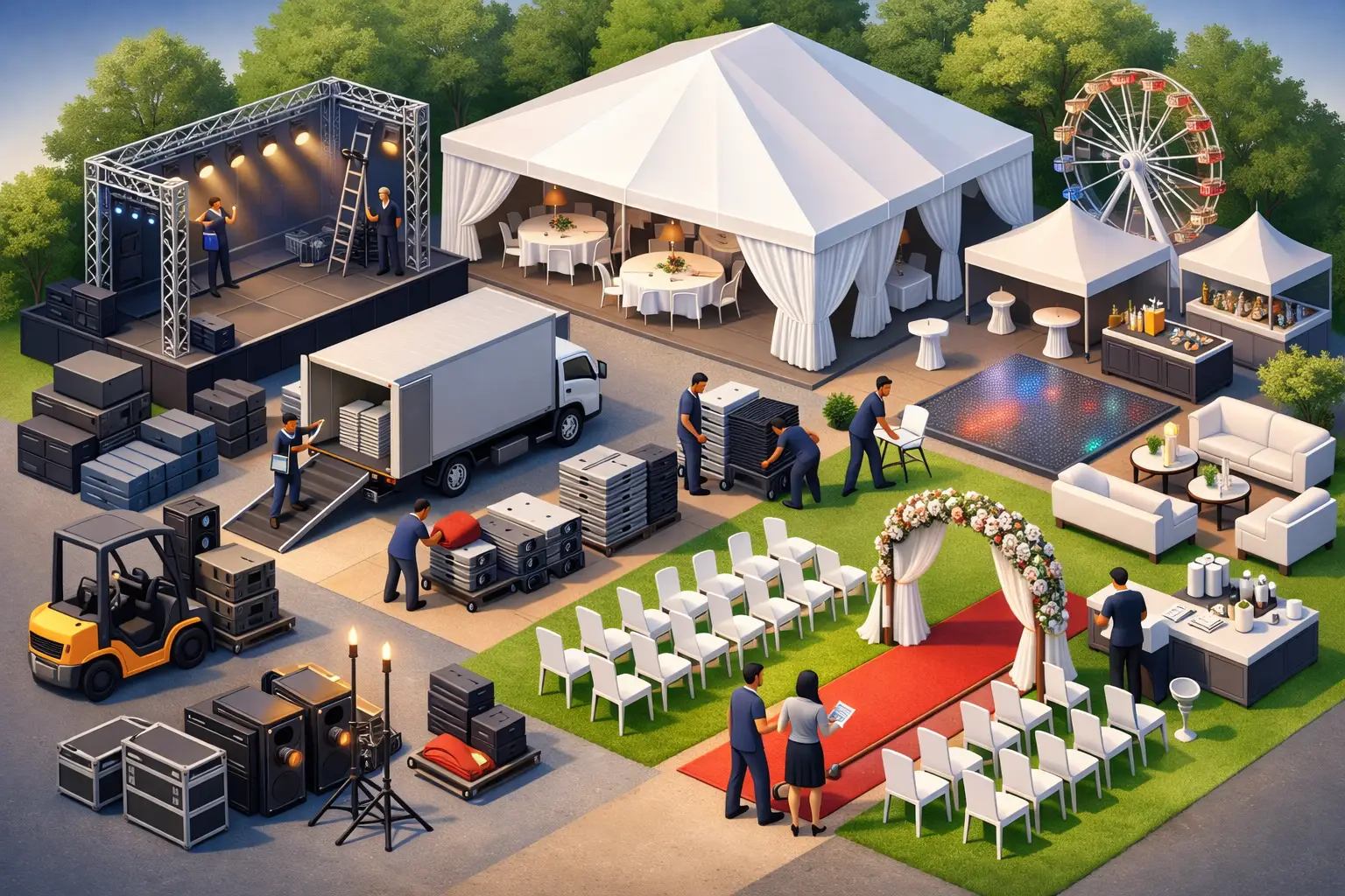 Large Scale Event Hire That Keeps Plans on Track