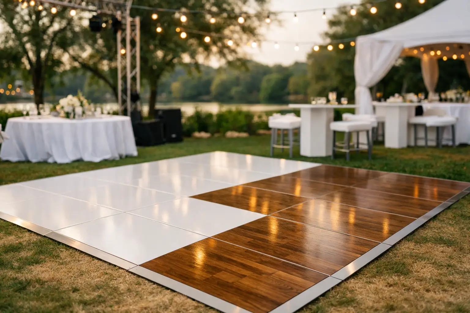 Portable Dance Floor for Hire Made Simple