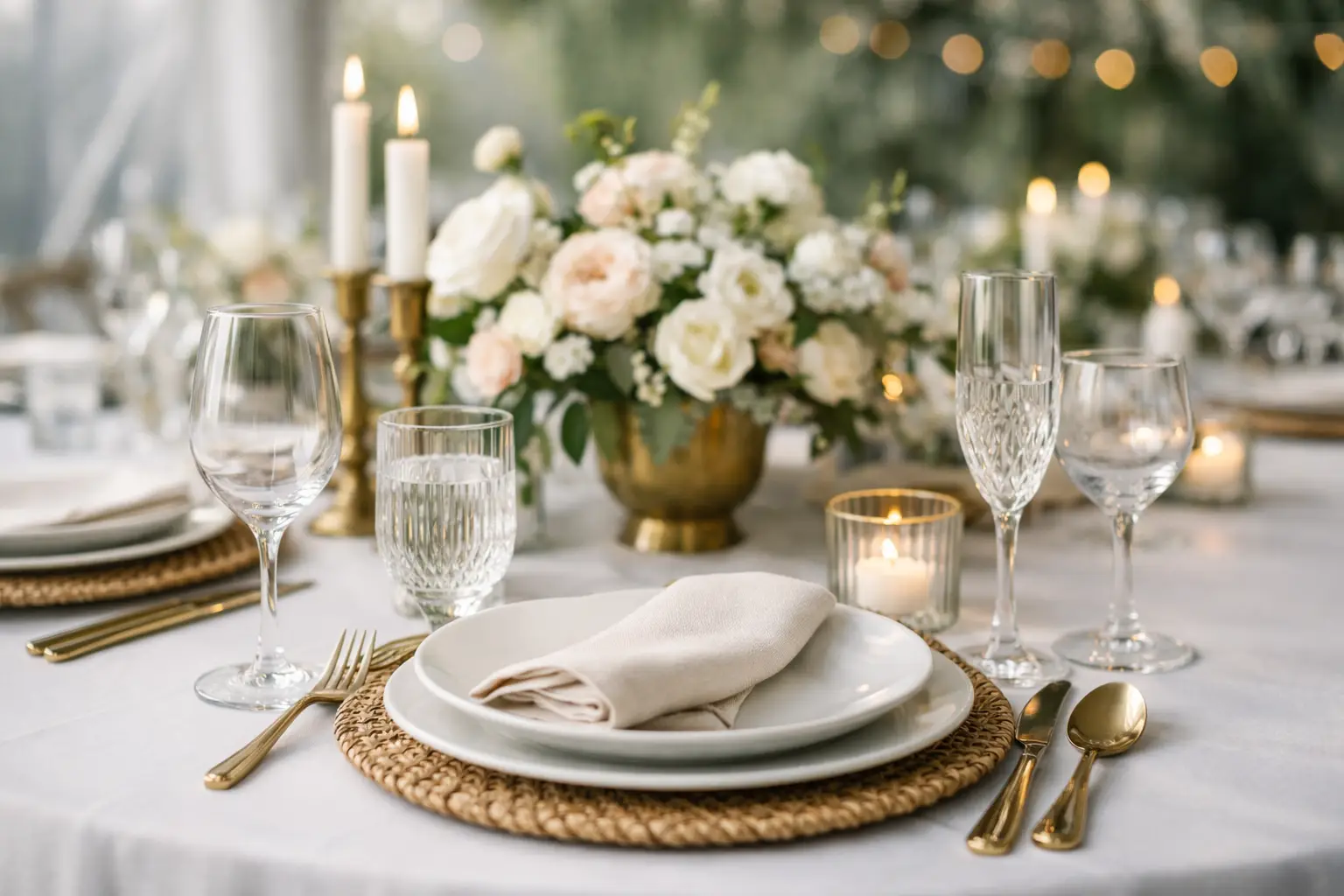 Wedding Tableware Hire Packages That Work
